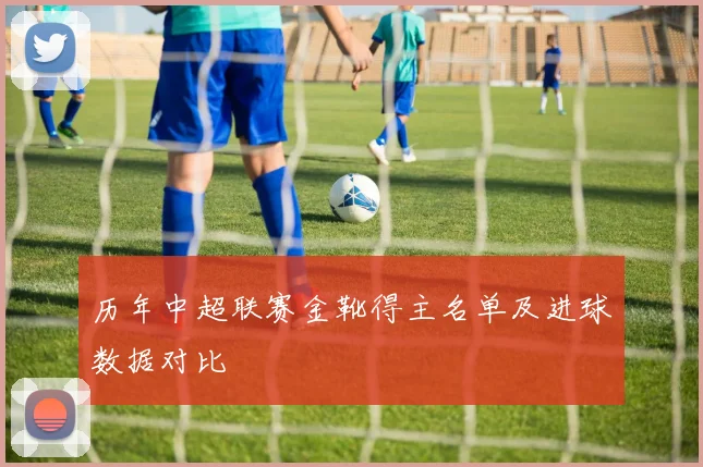 历年中超联赛金靴得主名单及进球数据对比
